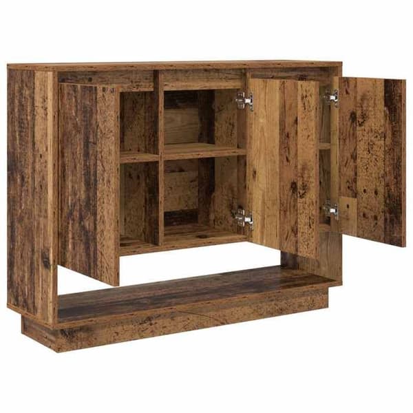 Maison Exclusive - Buffé i gammalt trä 97 x 29 x 75 cm Ingenjörsträ