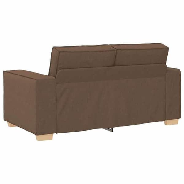 Maison Exclusive - Sofa 2 pladser Brun 160x78x84 cm Stof