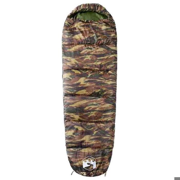 Sovepose - EKSKLUSIVT HUS - Mumie 3 sæsoner - 190T polyester - Vandafvisende - 70×207 cm