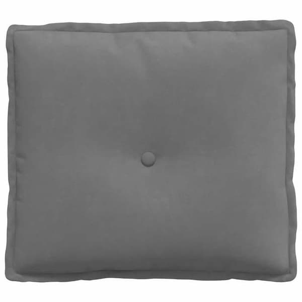 Maison Exclusive - Mørkegrå rygpude 50 x 45 cm Mikrofiber stof