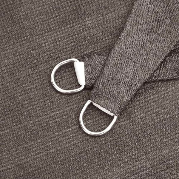 Maison Exclusive - Skuggsegling 160 g/m² Antracit 2x4,5 m PEHD