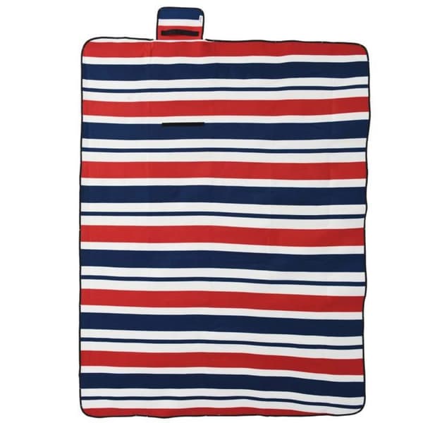 Maison Exclusive - Fällbar picknickfilt 200x150 cm sammet