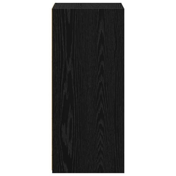 Maison Exclusive - Buffé Ek svart 50 x 41 x 93 cm Ingenjörsträ