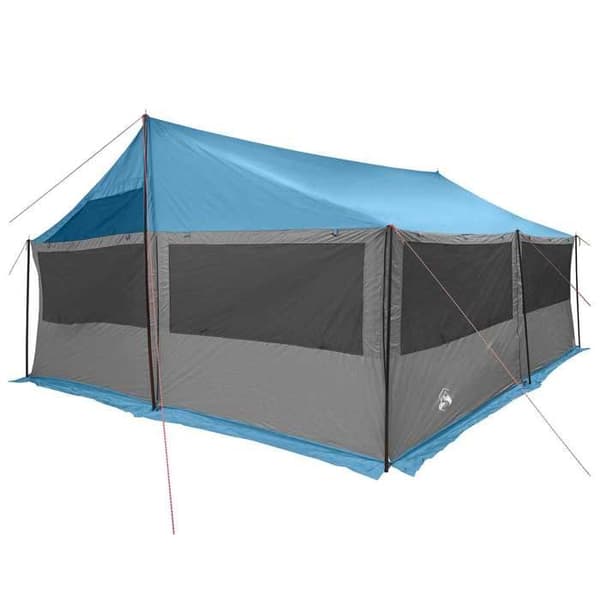 Maison Exclusive - Perheteltta Sininen 600 x 402 x 268 cm Polyesteri ja Teräs