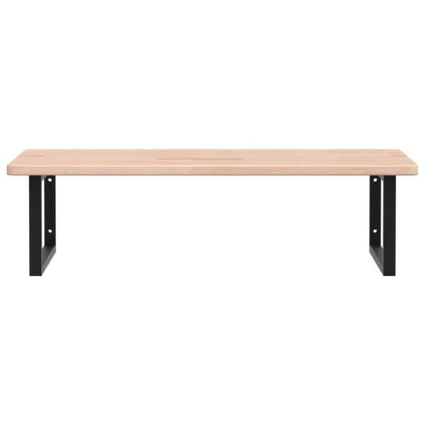 Væghylde til vask - EKSKLUSIV HUS - Standardmodel - Stål & massivt egetræ - 60-100 cm - Pladsbesparende