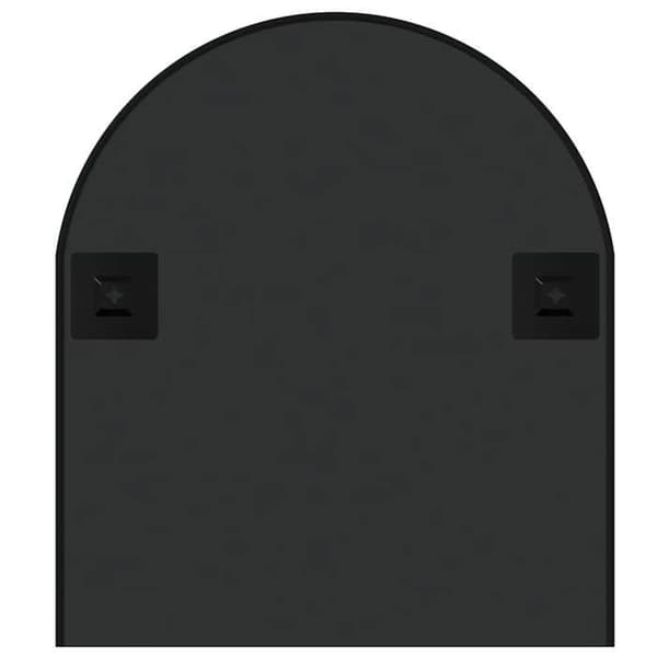 Maison Exclusive - Svart väggspegel 100x45 cm Oval