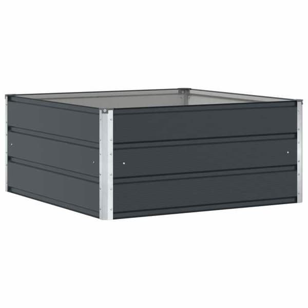 Maison Exclusive - Anthracite-kasvihuone 100 x 100 x 45 cm Teräs