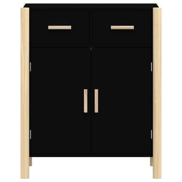 Maison Exclusive - Buffet Sort 62x38x75 cm Ingeniørtræ Svart