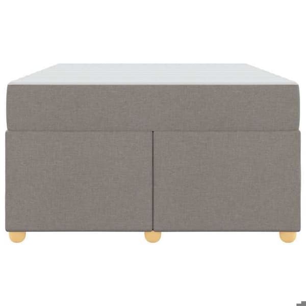 Maison Exclusive - Sängram Taupe 120 x 190 cm tyg