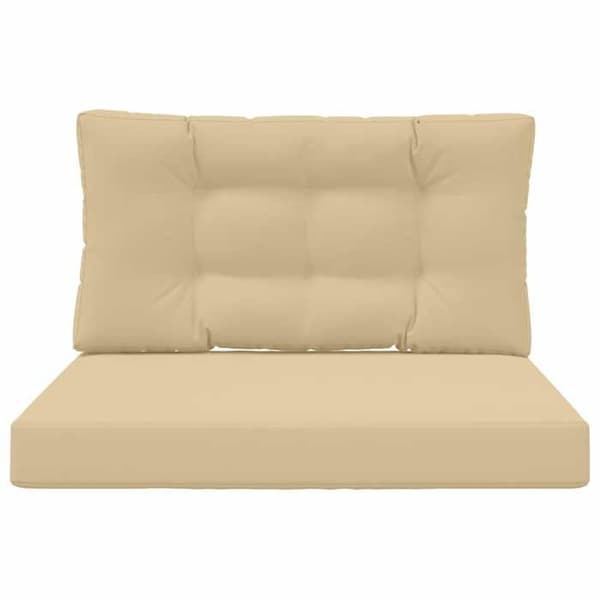 Maison Exclusive - Ulkokäyttöön tarkoitettu polyesterinen sohvatyyny beige 80 x 80 cm