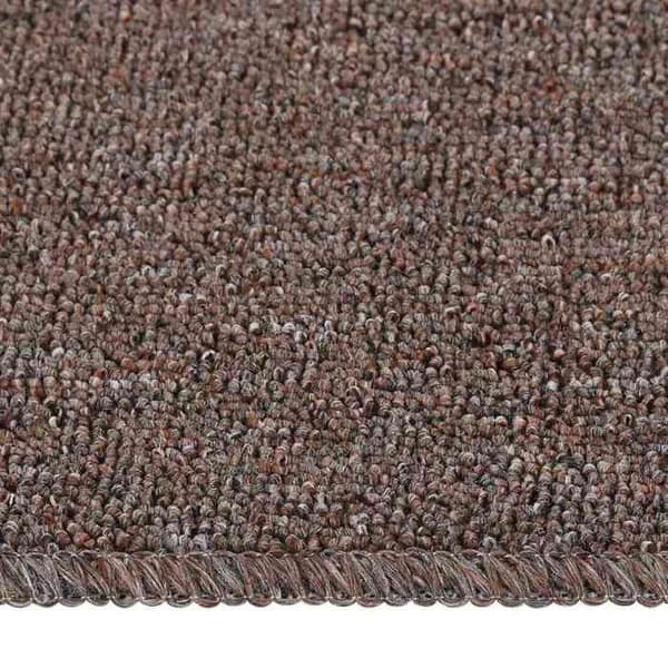 Maison Exclusive - Halkfria trappmattor 15st 75x20cm Brun Rektangulär