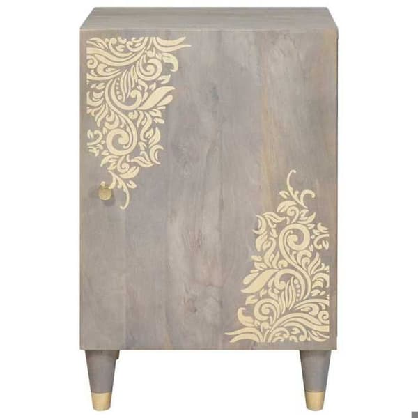 Maison Exclusive - Kylpyhuonekaappi varastolla Harmaa 38 x 33 x 58 cm