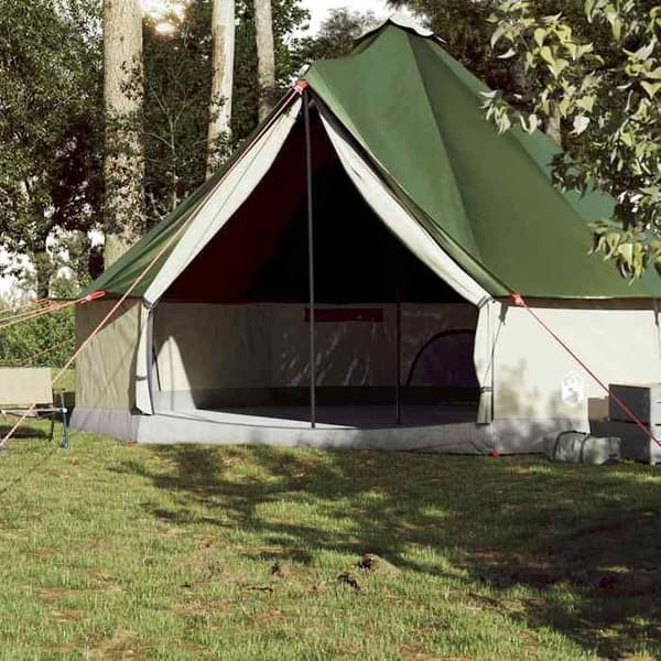Maison Exclusive - Perhe-teltta tipi 10 henkilöä vihreä vedenpitävä
