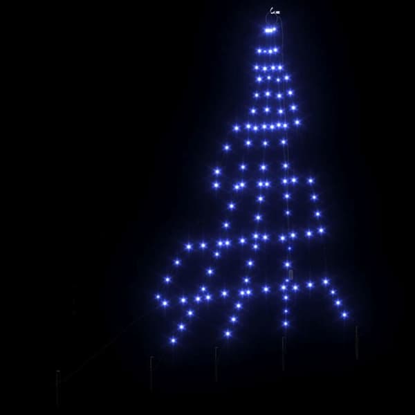 LED-julgran - EXKLUSIV HEM - med markspett - Blå - 182 cm - USB Blå