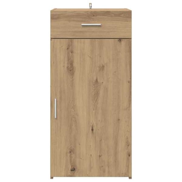 Maison Exclusive - Buffet i egetræ, håndlavet 45 x 42,5 x 93 cm Ingeniørtræ