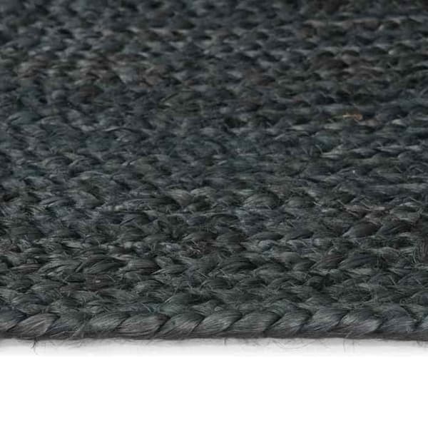 Maison Exclusive - Tummanharmaa pinta-matto 60 x 110 cm Jute