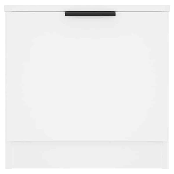 Maison Exclusive - Sängbord Vit 40x39x40 cm