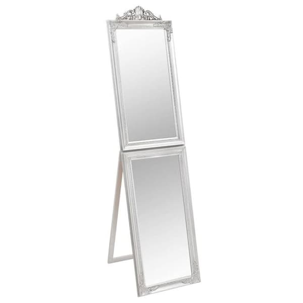 Maison Exclusive - Sølvfarvet gulvspejl 45x180 cm Silver