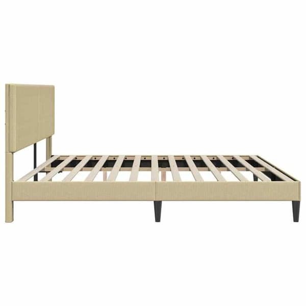 Maison Exclusive - Sängram Grå Grön Ljus 180 x 200 cm Grå Ljusgrön