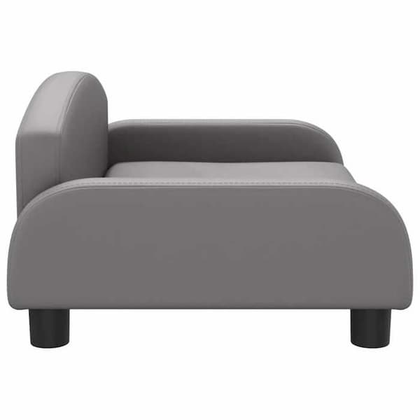 Maison Exclusive - Hundsäng grå 70x45x30 cm i konstläder grå