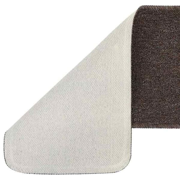 Maison Exclusive - Skridsikre trappetæpper 15 stk 75x20cm Brun Rektangulær
