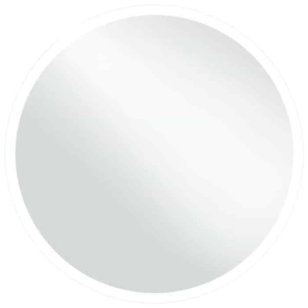 Maison Exclusive - LED-spegel för badrum 70 cm silver-