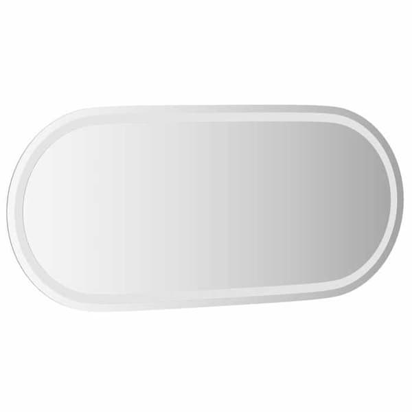 Maison Exclusive - LED-badrumsspegel 100x45 cm oval
