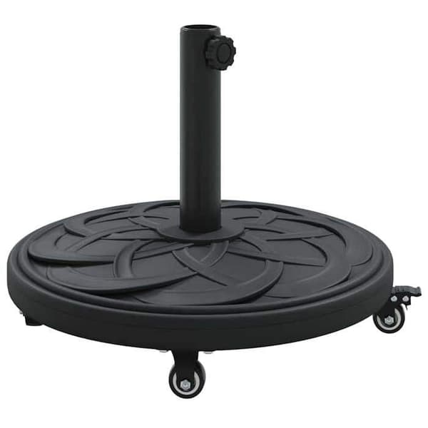 Maison Exclusive - Parasolfod 15,35 kg Sort Jern Cirkulær