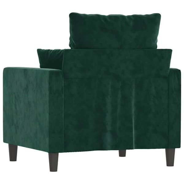 Maison Exclusive - Mørkegrøn Stol 60 cm Velour