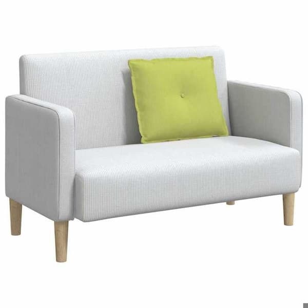 Maison Exclusive - Lys grøn rygpude 60 x 19 x 50 cm stof