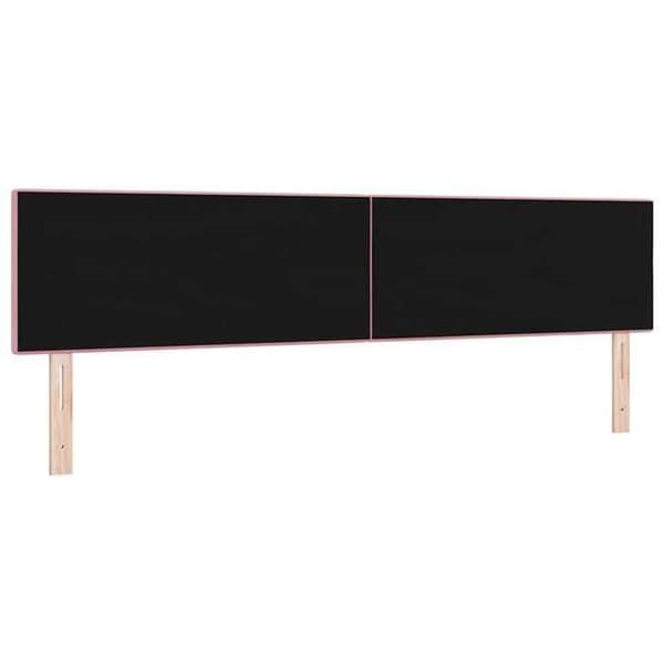Maison Exclusive - Sänggavel Rosa 200 cm Sammet Ros