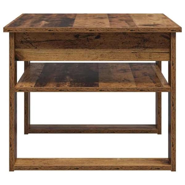 Bord - EKSKLUSIV HUS - 64 x 54 x 44 cm - Ingeniørtræ - Rektangulær - Indbyggede hylder