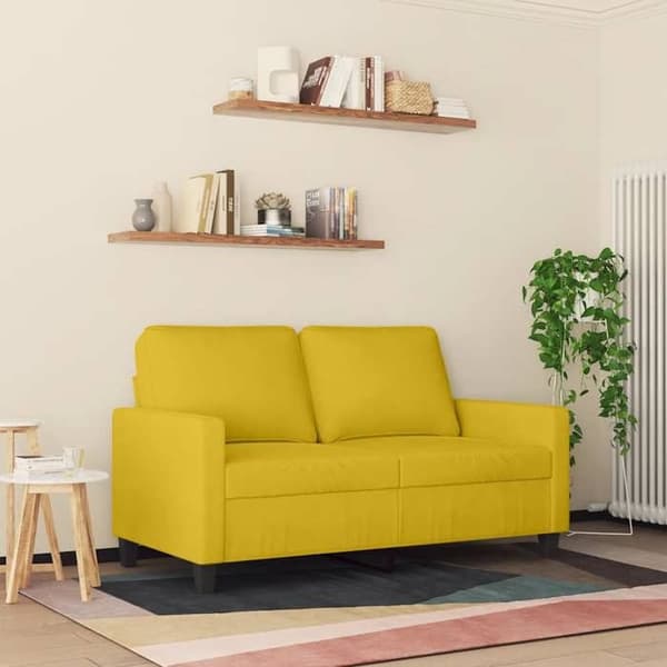 Maison Exclusive - Soffa 2-sits Gul 120 cm Sammet