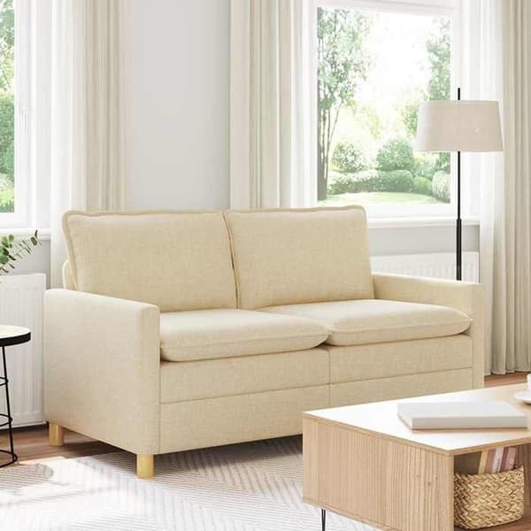 Maison Exclusive - Creme Sofa 156 x 81 x 87,5 cm Stof