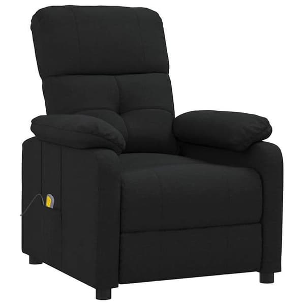 Maison Exclusive - Musta kangasmassagetuoli Svart