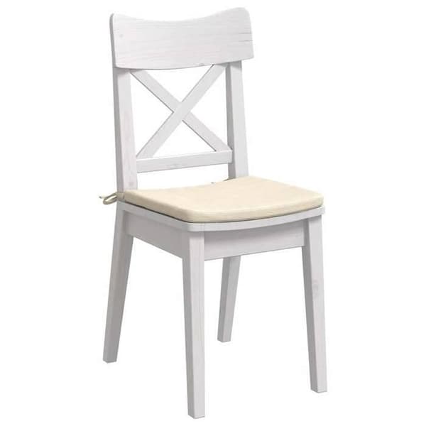 Sittkuddar - EXKLUSIVT HEM - Set om 4 st - Kordfløyel - Grädde - 40x40x3 cm Grädde