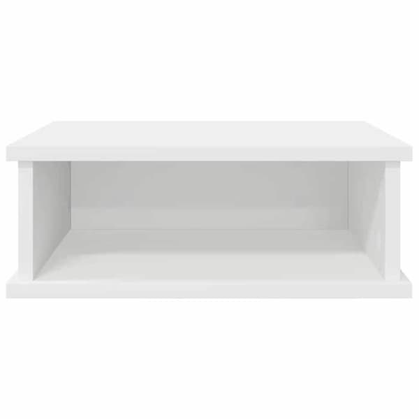 Maison Exclusive - Sängbord Vit 40 x 31 x 15 cm Ingenjörsträ