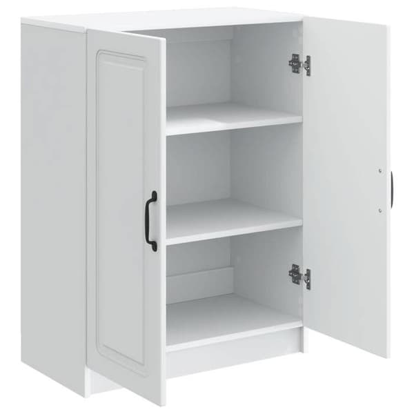 Maison Exclusive - Buffet Hvid 66 x 34,5 x 87 cm Ingeniørtræ
