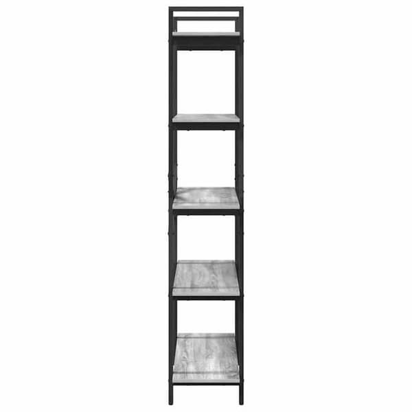 Maison Exclusive - Reol 5 niveauer 100 x 33,5 x 178 cm Ingeniørtræ