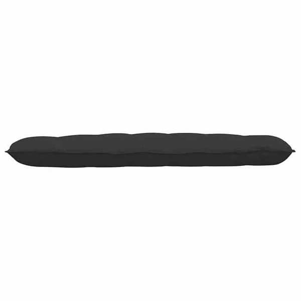 Maison Exclusive - Svart Ryggkudde 160 x 50 cm Mikrofiber Tyg