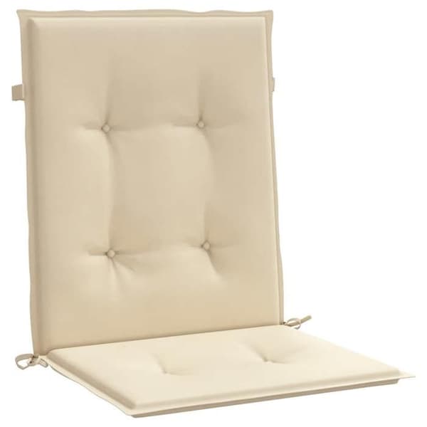 Maison Exclusive - Puutarhatuolien tyynyt 4 kpl Beige 100 x 50 x 3 cm beige