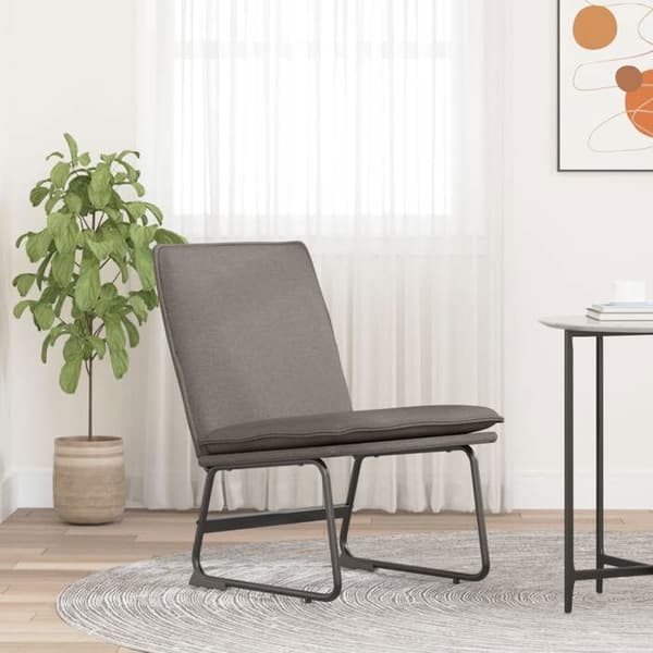 Maison Exclusive - Chaise longue Taupe 52x75x76 cm Stof