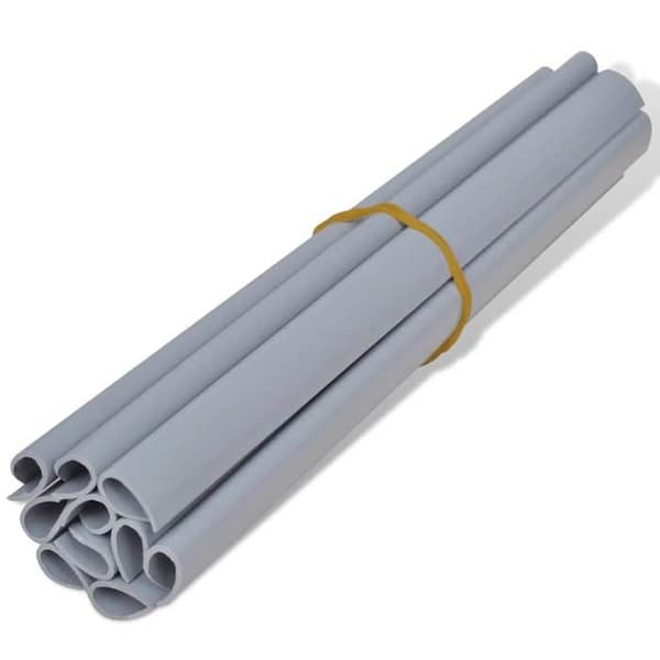 Maison Exclusive - PVC integritetsband 70 x 0,19 m Ljusgrå