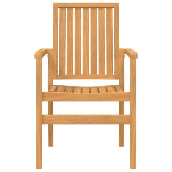 Maison Exclusive - Trädgårdsset 5 delar i massivt teakträ