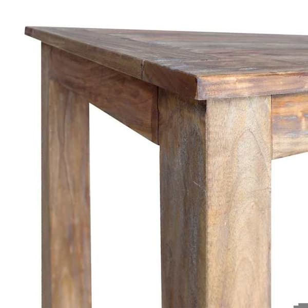 Maison Exclusive - Spisebord i massivt mahogni 120x60x77 cm