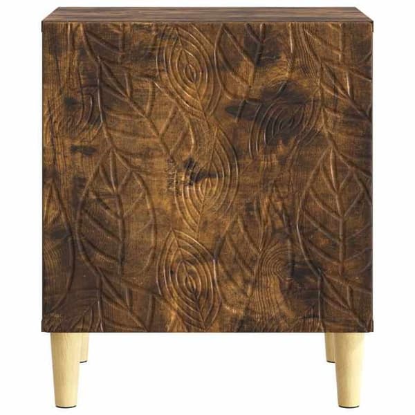 Maison Exclusive - Natbord 2 dele Røget eg 43 x 34,5 x 50 cm