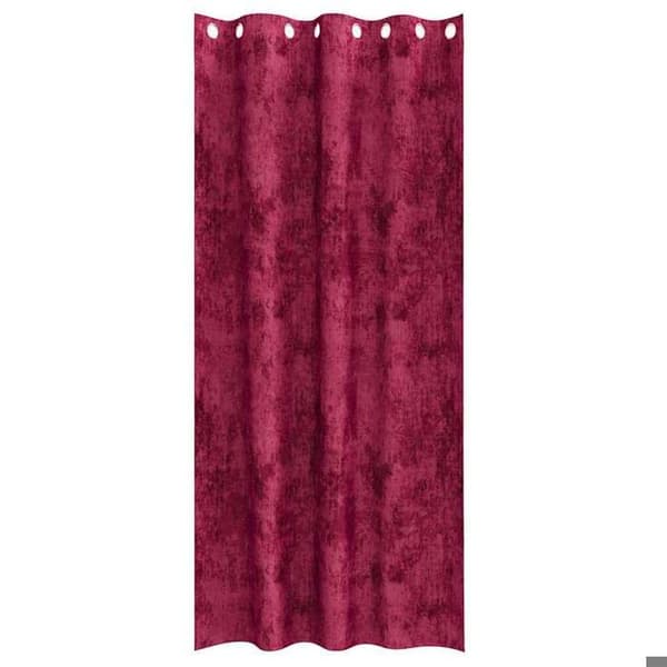 Maison Exclusive - Gardiner i sammet 2 st Bordeaux 260 x 140 cm Sammet Bordeaux