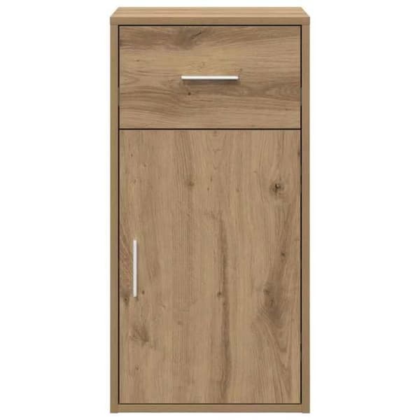 Maison Exclusive - Buffé i hantverksmässig ek 38 x 34 x 75 cm