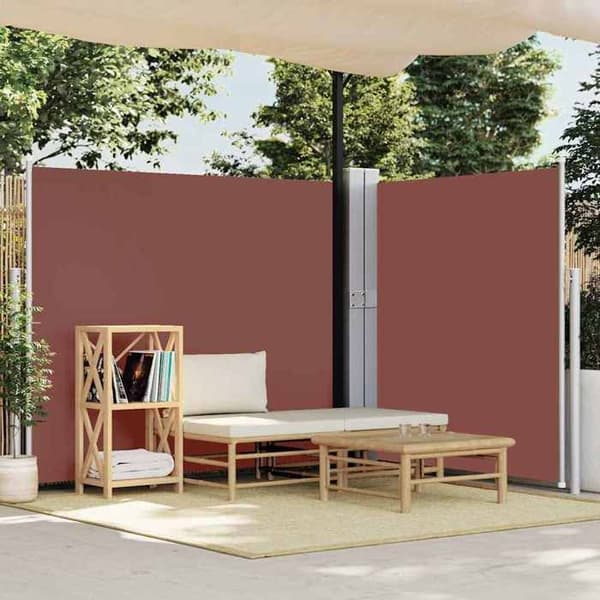 Maison Exclusive - Retractable sidotak för uteplats 170x1200 cm Brun