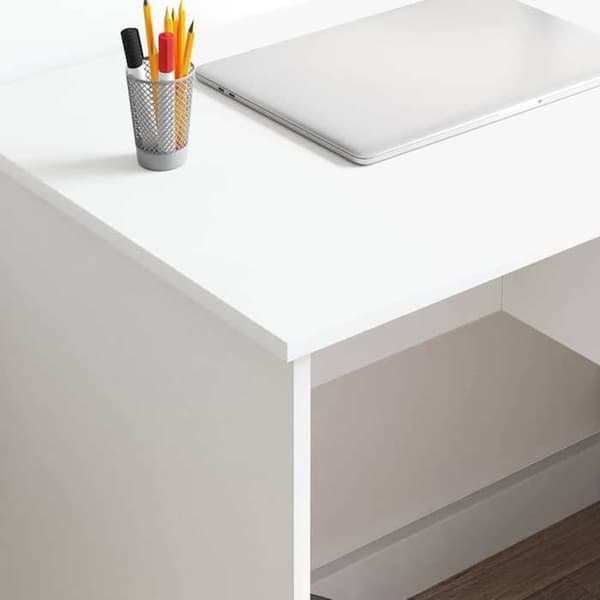Maison Exclusive - Kontor Vit 90 x 49 x 75 cm Ingenjörsträ Vit